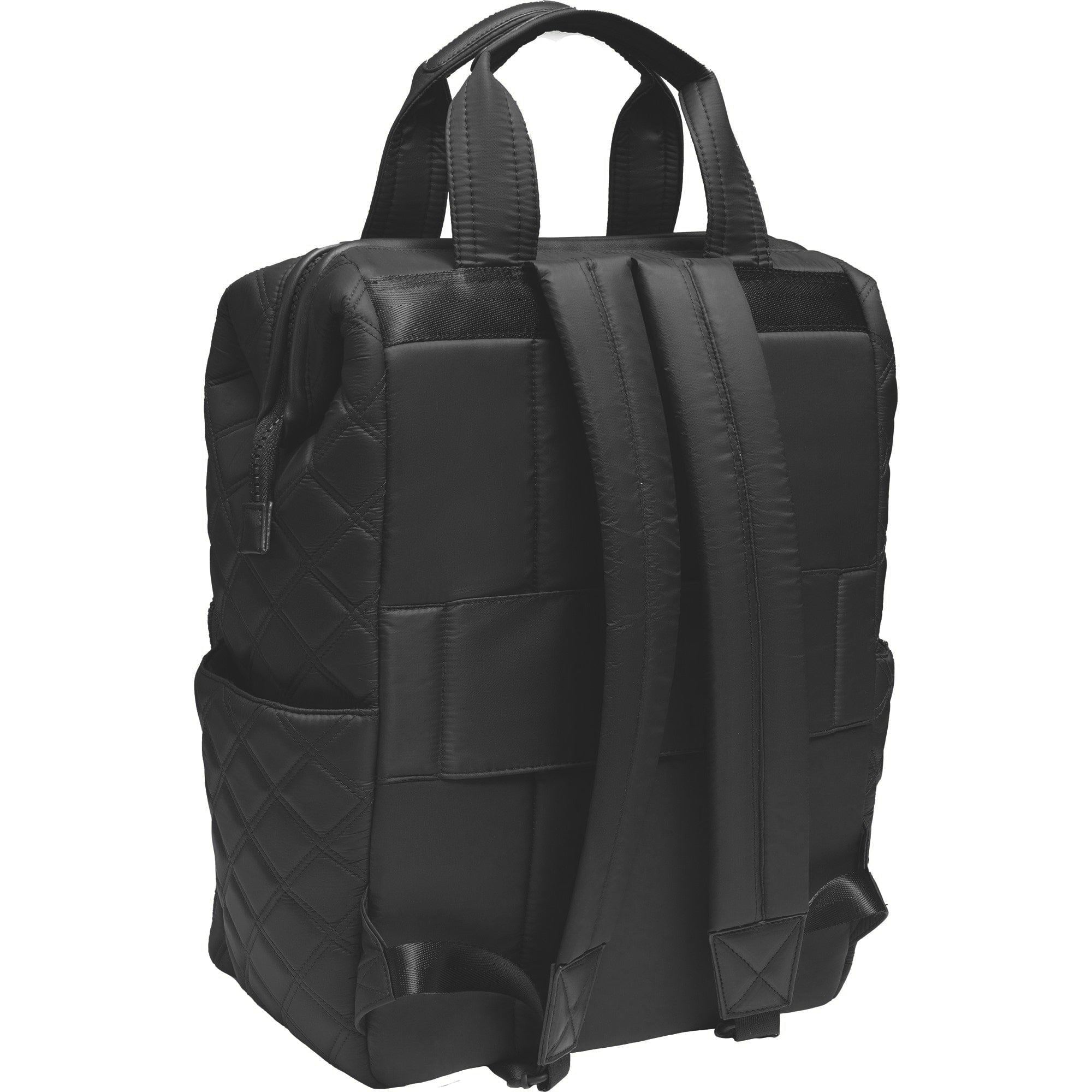 1050d nylon backpack laptop Joan & David Diamond Quilted Puffer Nylon Square Laptop Backpack
