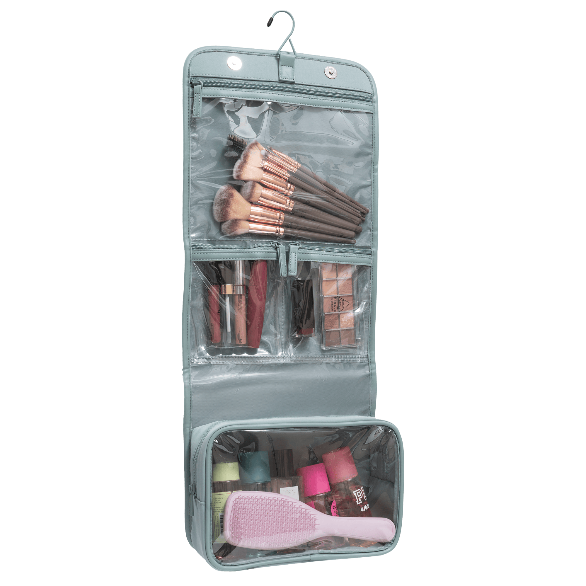 Joan & David The High Density Sport Nylon Roll Hanging Toiletry Organizer Bag